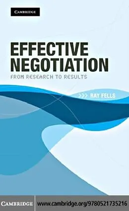 E-Book (pdf) Effective Negotiation von Ray Fells