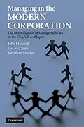 E-Book (epub) Managing in the Modern Corporation von John Hassard