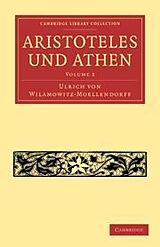 E-Book (pdf) Aristoteles und Athen: Volume 2 von Ulrich Von Wilamowitz-Moellendorff