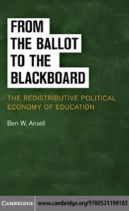 E-Book (pdf) From the Ballot to the Blackboard von Ben W. Ansell