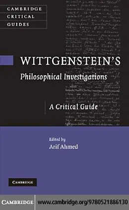 E-Book (pdf) Wittgenstein's Philosophical Investigations von Ahmed