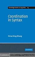 PDF Coordination in Syntax von Niina Ning Zhang