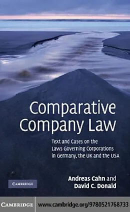 E-Book (pdf) Comparative Company Law von Andreas Cahn