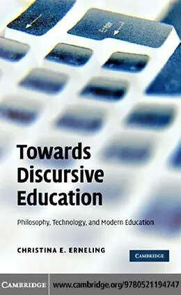 E-Book (pdf) Towards Discursive Education von Christina E. Erneling