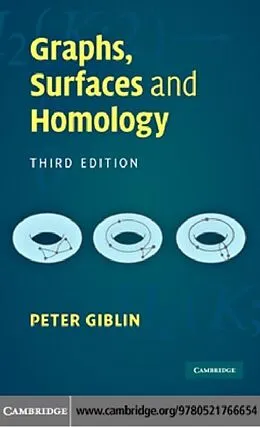 E-Book (pdf) Graphs, Surfaces and Homology von Peter Giblin