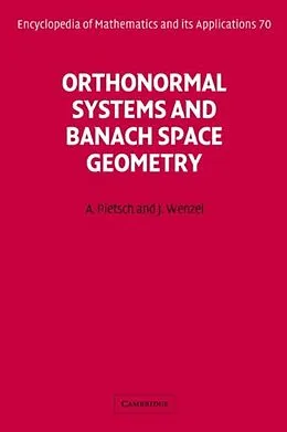 E-Book (pdf) Orthonormal Systems and Banach Space Geometry von Albrecht Pietsch