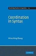 ePUB Coordination in Syntax von Niina Ning Zhang