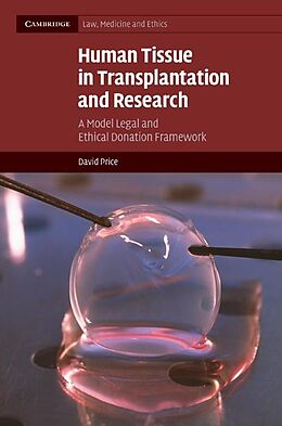 E-Book (epub) Human Tissue in Transplantation and Research von David Price