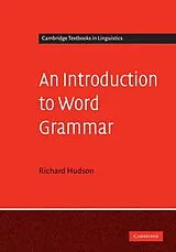 E-Book (epub) Introduction to Word Grammar von Richard Hudson