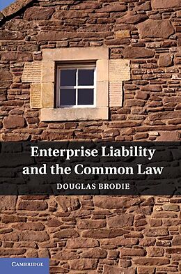 eBook (epub) Enterprise Liability and the Common Law de Douglas Brodie