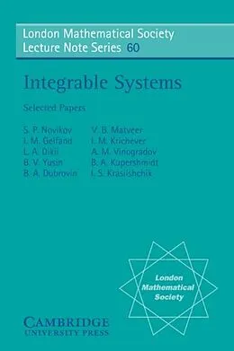 E-Book (pdf) Integrable Systems von I. S. Novikov