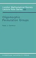 E-Book (pdf) Oligomorphic Permutation Groups von Peter J. Cameron