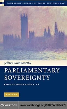 E-Book (pdf) Parliamentary Sovereignty von Jeffrey Goldsworthy