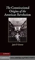 E-Book (pdf) Constitutional Origins of the American Revolution von Jack P. Greene