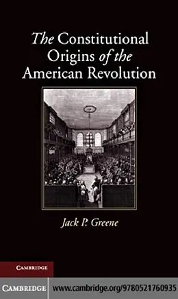E-Book (pdf) Constitutional Origins of the American Revolution von Jack P. Greene