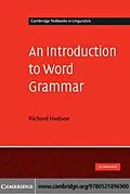 E-Book (pdf) Introduction to Word Grammar von Richard Hudson