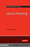 E-Book (pdf) Lexical Meaning von M. Lynne Murphy