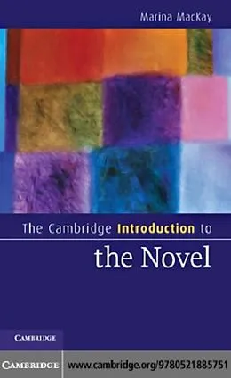 PDF Cambridge Introduction to the Novel von Marina Mackay