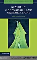 E-Book (pdf) Status in Management and Organizations von Pearce