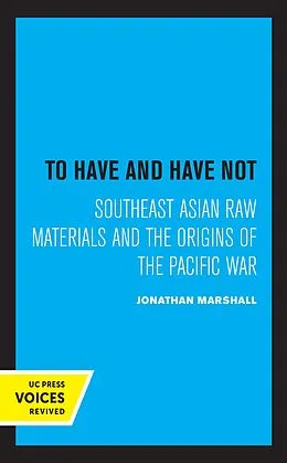 ePUB To Have and Have Not von Jonathan Marshall