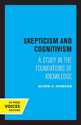 eBook (epub) Skepticism and Cognitivism de Oliver A. Johnson