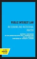 E-Book (epub) Public Interest Law von Burton A. Weisbrod, Joel F. Handler, Neil K. Komesar