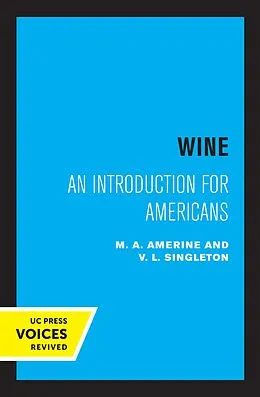E-Book (epub) Wine von M. A. Amerine, V. L. Singleton