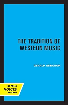 E-Book (epub) The Tradition of Western Music von Gerald Abraham