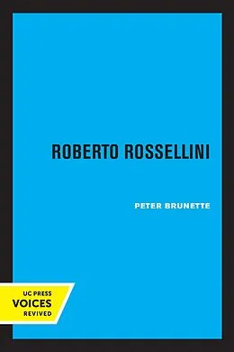 ePUB Roberto Rossellini von Peter Brunette