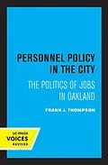 E-Book (epub) Personnel Policy in the City von Frank J. Thompson