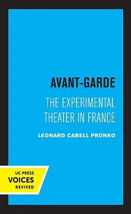 E-Book (epub) Avant-Garde von Leonard C. Pronko