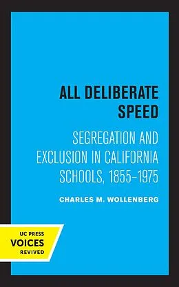 E-Book (epub) All Deliberate Speed von Charles M. Wollenberg