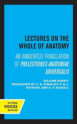 E-Book (epub) Lectures on the Whole of Anatomy von William Harvey