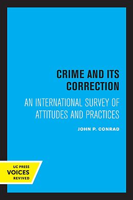 eBook (epub) Crime and Its Correction de John Conrad