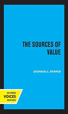 E-Book (epub) The Sources of Value von Stephen C. Pepper