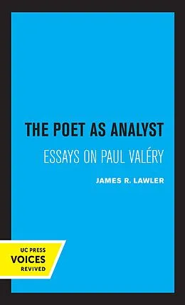 E-Book (epub) The Poet as Analyst von James R. Lawler
