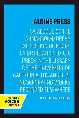 E-Book (epub) The Aldine Press von 