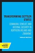 E-Book (epub) Transforming Settler States von Ronald Weitzer