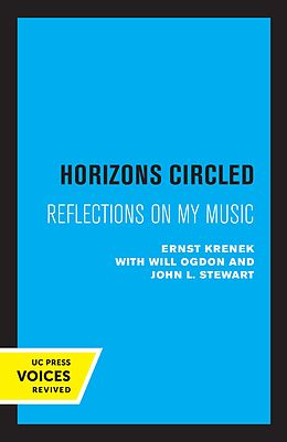 eBook (epub) Horizons Circled de Ernst Krenek