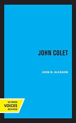 E-Book (epub) John Colet von John B. Gleason
