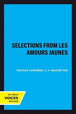 E-Book (epub) Selections From Les Amours Jaunes von Tristan Corbière