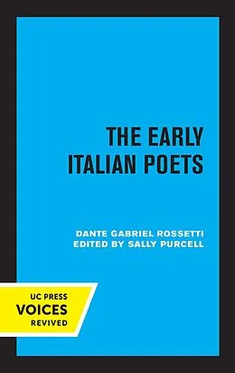 E-Book (epub) The Early Italian Poets von Dante Gabriel Rossetti