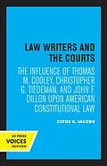 E-Book (epub) Law Writers and the Courts von Clyde E. Jacobs
