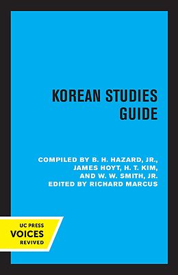 eBook (epub) Korean Studies Guide de B. H. Hazard