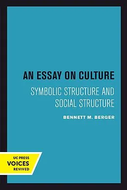 E-Book (pdf) An Essay on Culture von Bennett M. Berger
