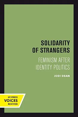 E-Book (pdf) Solidarity of Strangers von Jodi Dean