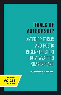 E-Book (pdf) Trials of Authorship von Jonathan Crewe