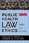 Couverture cartonnée Public Health Law and Ethics de Wiley Lindsay F., Lawrence O. Gostin