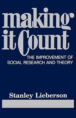 E-Book (pdf) Making It Count von Stanley Lieberson
