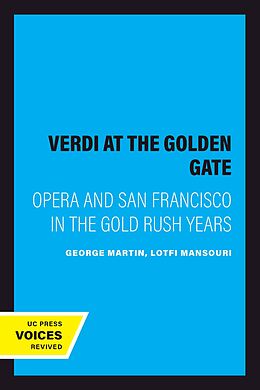 eBook (epub) Verdi at the Golden Gate de George Martin